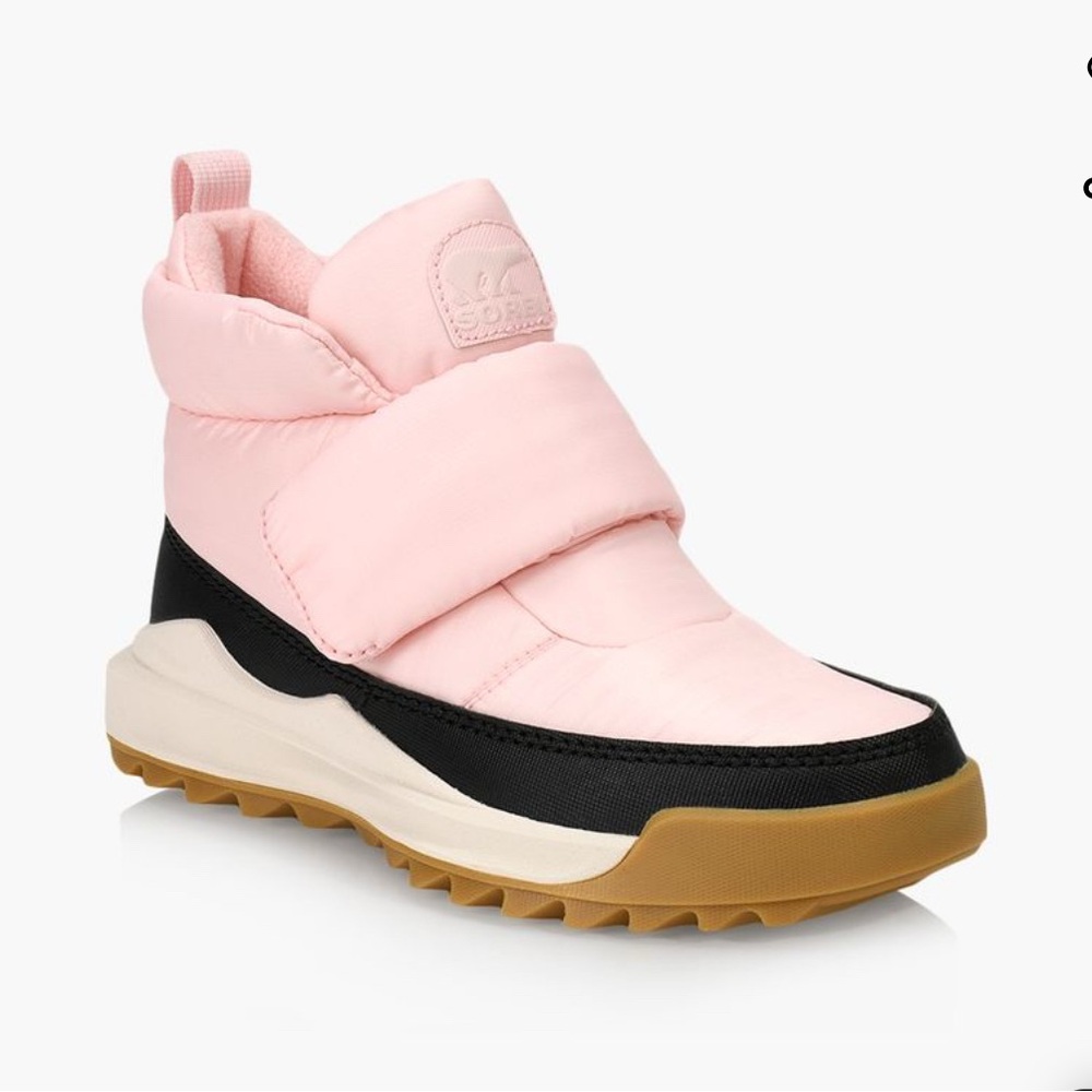 Sorel Pink and Black Winter Boots